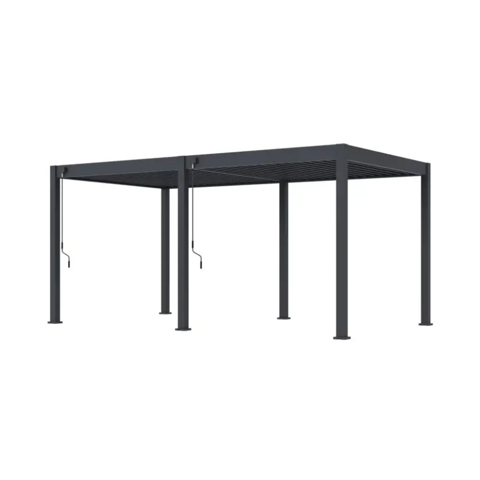Orion Comfort terrasoverkapping 300 x 530 cm antraciet
