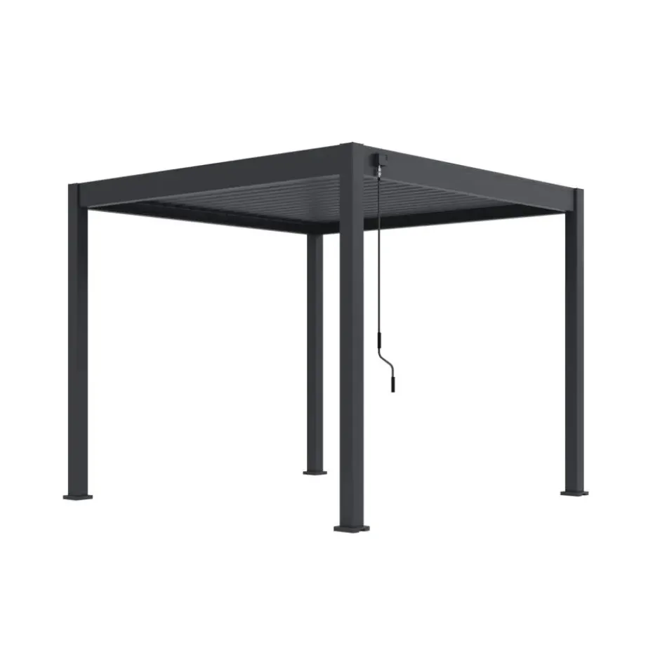 Orion Comfort terrasoverkapping 300 x 300 cm antraciet