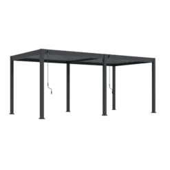 Orion Comfort terrasoverkapping 300 x 600 cm antraciet