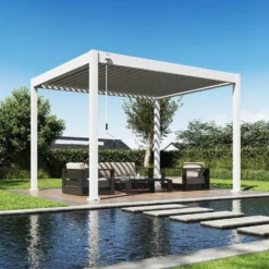 Orion Comfort terrasoverkapping 300 x 360 cm wit