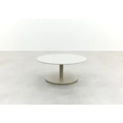 Orion salontafel voor buiten Ø60 cm. - Keramiek/Latte
