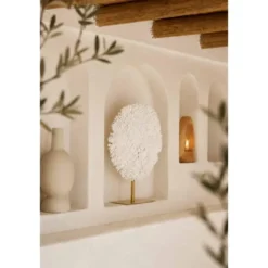Ornament Coral - Crème - 46x20x69cm