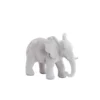 Ornament Elephant - Wit - 30,5x18,5x24cm