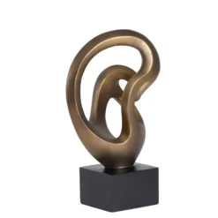 Ornament Felicia - Antiek Brons - 25x16.5x42.5cm
