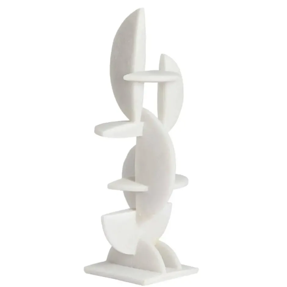 Ornament Giselle - Crème - 26x18x52.5cm