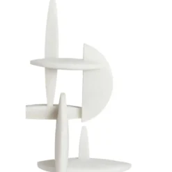 Ornament Giselle - Crème - 26x18x52.5cm