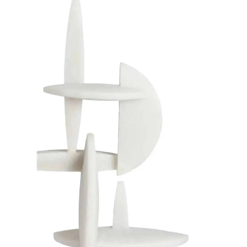 Ornament Giselle - Crème - 26x18x52.5cm