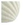 Ostaria tafellamp - schelp - wit - kunststof - verlichting - 16cm