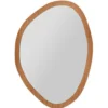 Ostaria Wandspiegel Flow - donker hout - organisch - 36 x 50 cm