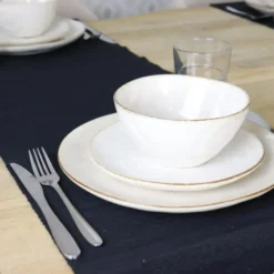 OTIX Dinerborden 12 Delig Maple - Beige