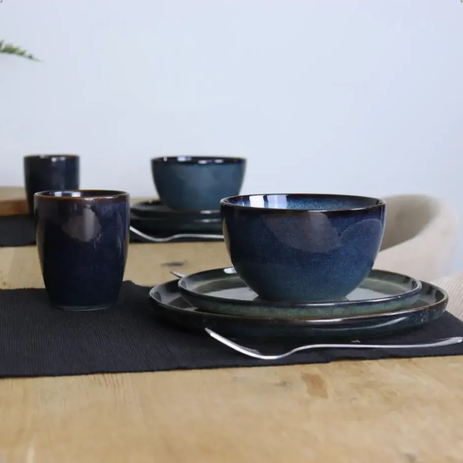 OTIX Dinerborden 6 Persoons Ebony - Blauw