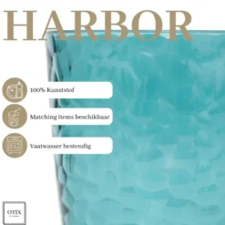 OTIX Drinkglazen Harbor - Blauw