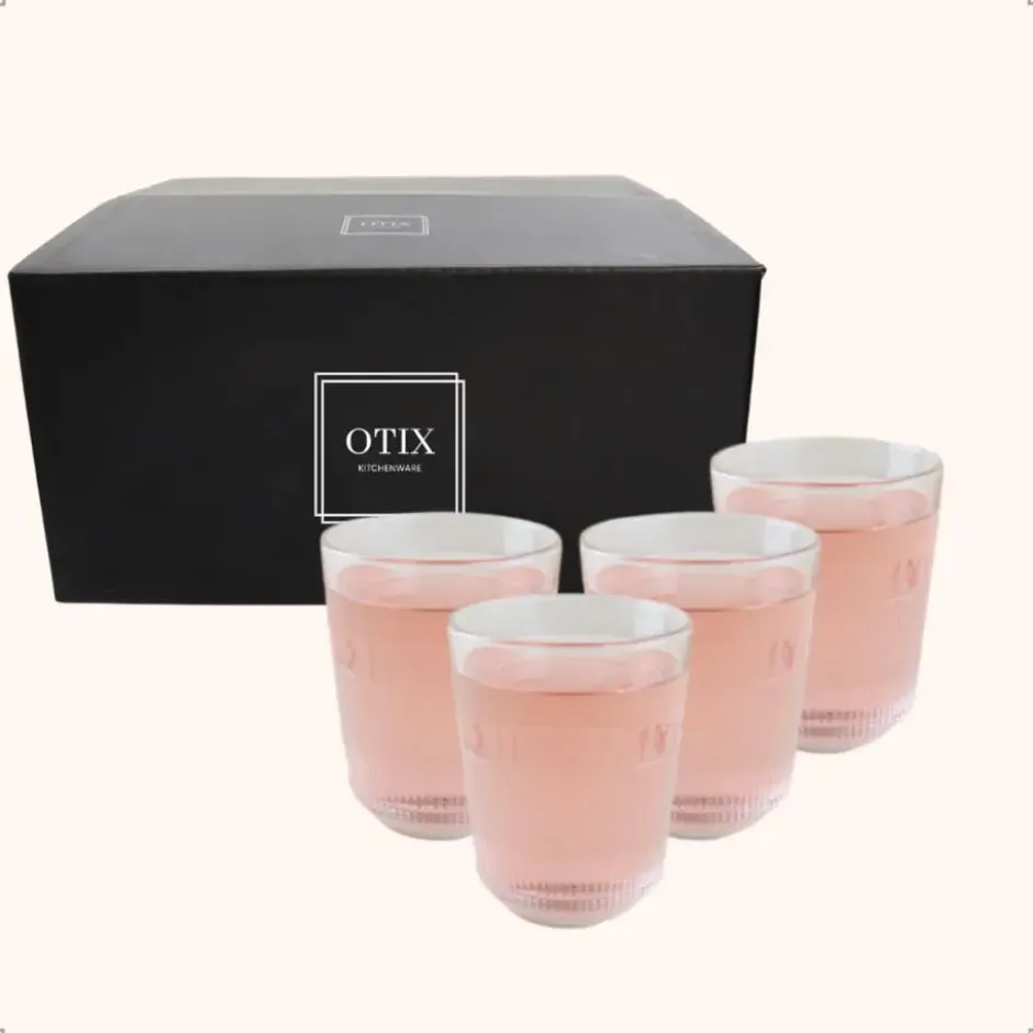 OTIX Drinkglazen 4 stuks - Transparant
