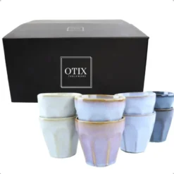 OTIX Espresso Kopjes 8 stuks Felce - Multikleur