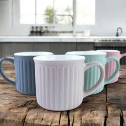 OTIX Koffiekopjes 8 Delig Moss - Multikleur