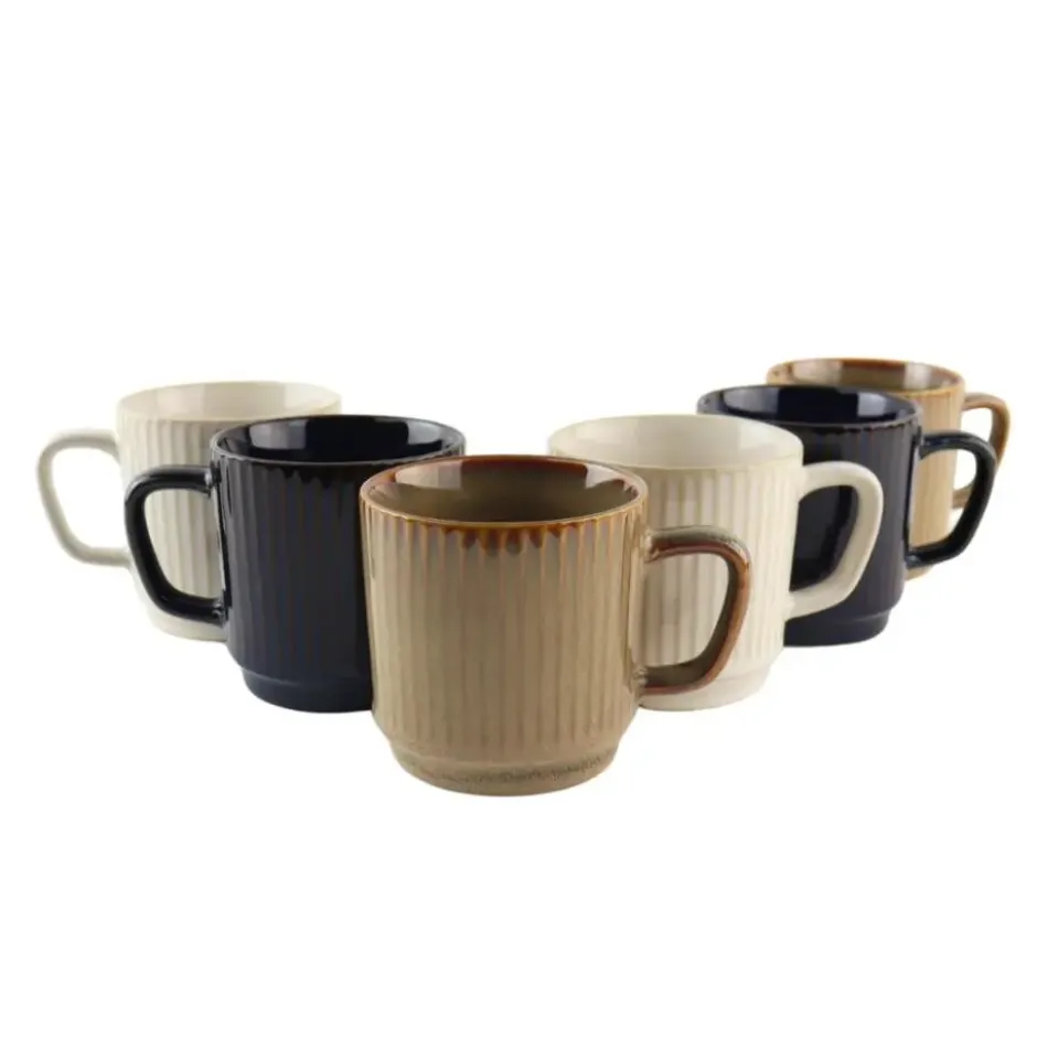 OTIX Koffiekopjes 6 Delig Tone - Multikleur