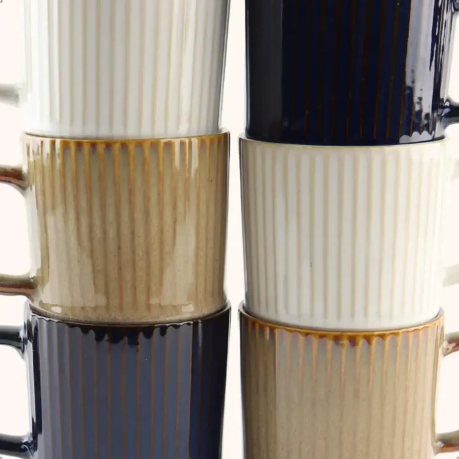 OTIX Koffiekopjes 6 Delig Tone - Multikleur