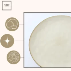 OTIX Ontbijtborden 12 Delig Maple - Beige