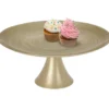 OTIX Taartplateau met Voet Goud 28cm