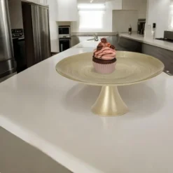 OTIX Taartplateau met Voet Goud 28cm