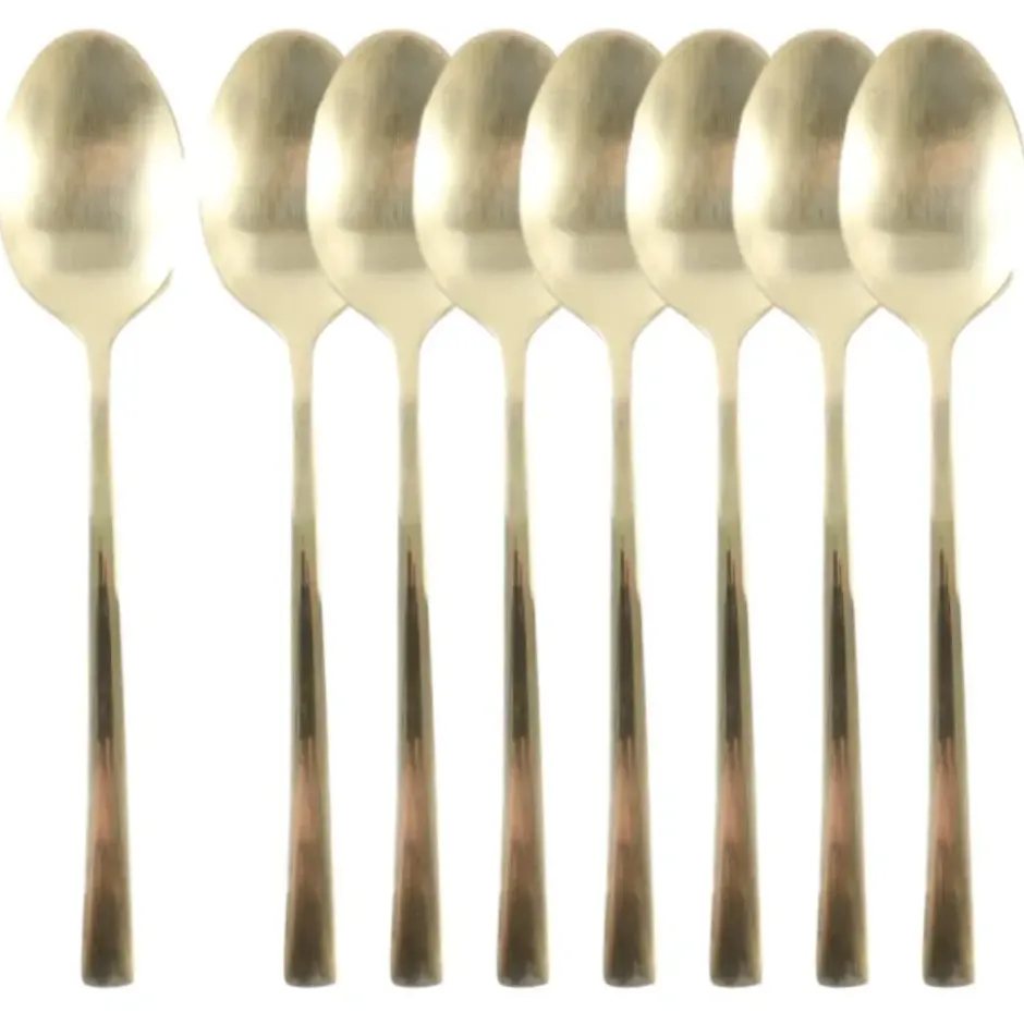 OTIX Theelepels 8 stuks - Goud