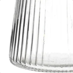 OTIX Voorraadpotten Glas Deksel Snoeppotten Set van 2 Acacia 950ml