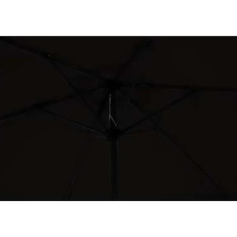 Outdoor Living - Parasol Gemini - Zwart - Diameter Ø3m