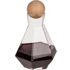 Out of the Blue Decanteer karaf - wijn/port - glas - 1.3 L