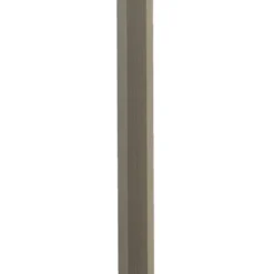 Overgangsprofiel tot 11 mm - edelstaal - 100 cm