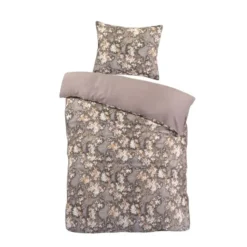 Papillon dekbedovertrek Aurora - 140x200/220 - Beige