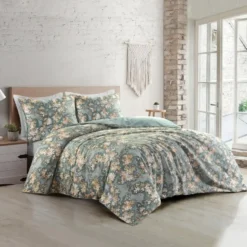Papillon dekbedovertrek Aurora - 240x200/220 cm - Groen