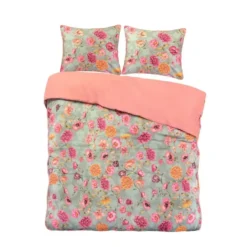 Papillon dekbedovertrek Lauren - 200x200/220 cm - Groen