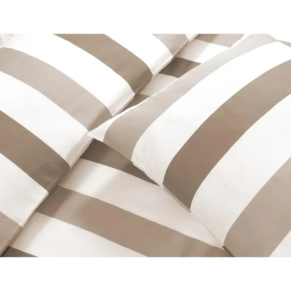 Papillon dekbedovertrek Scott - 140x200/220 cm - Taupe