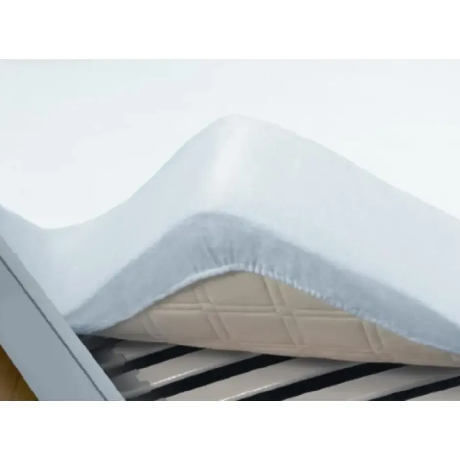 Papillon hoeslaken - molton 100% katoen - 140x200 cm - Wit