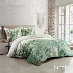 Papillon Jungle Dekbedovertrek - Eenpersoons - 140x200/220 cm