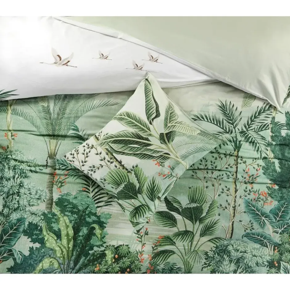 Papillon Jungle Dekbedovertrek - Tweepersoons - 200x200/220 cm