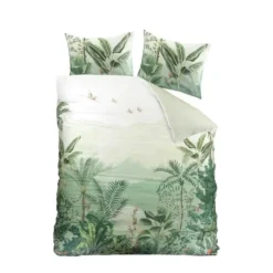 Papillon Jungle Dekbedovertrek - Tweepersoons - 200x200/220 cm
