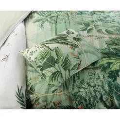 Papillon Jungle Dekbedovertrek - Lits-jumeaux - 240x200/220 cm