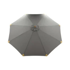 Parasol Grijs Stof - 330x330x258cm - Nypo