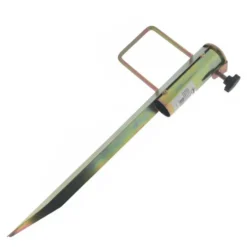 Parasolhouder - boor - metaal - 45 cm