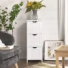 Parya Home Badkamerkast, badkamerkast, zijkast met 4 laden