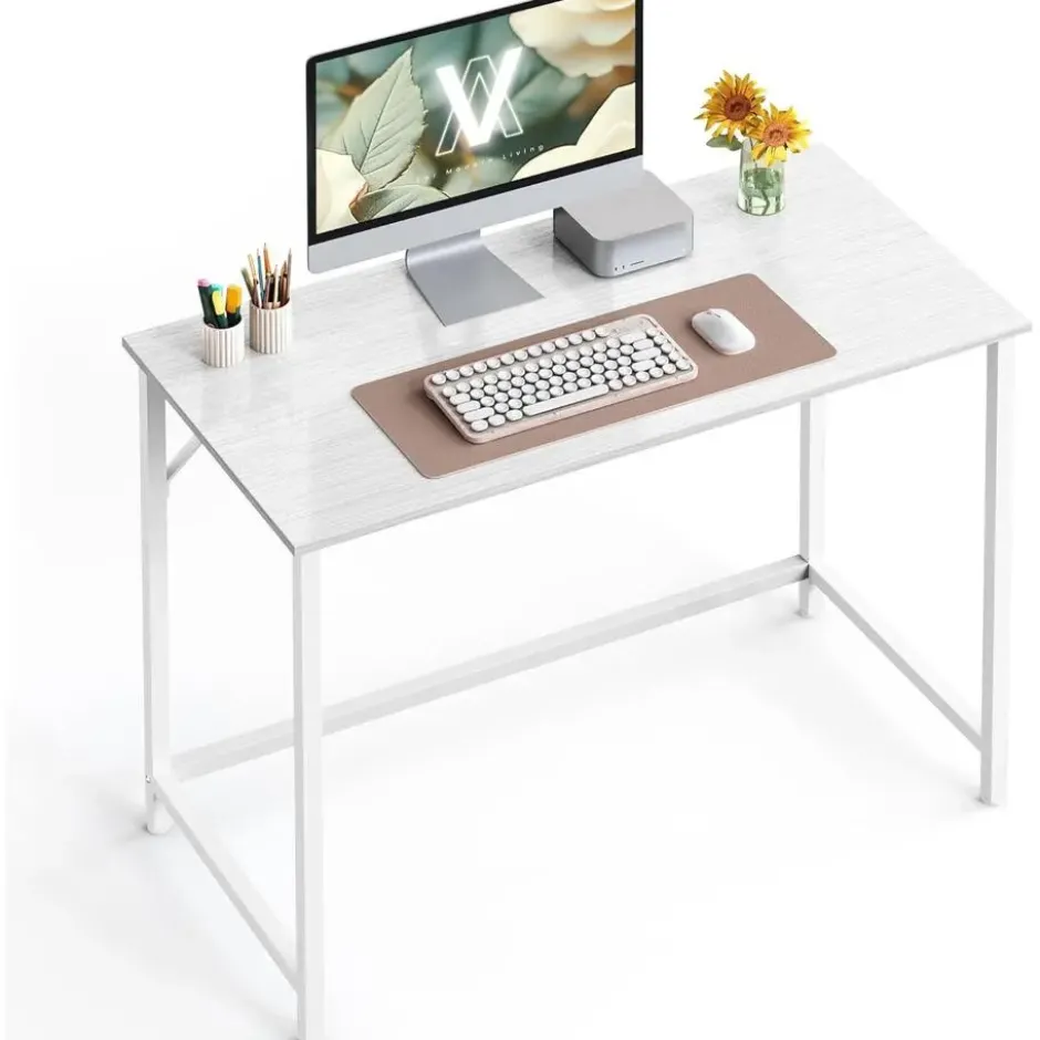 Parya Home Compact Bureau – Modern computerbureau -metalen frame
