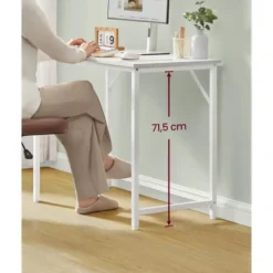 Parya Home Compact Bureau – Modern computerbureau -metalen frame