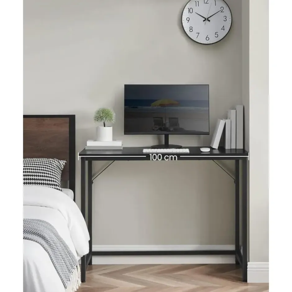 Parya Home Compact Bureau – Modern computerbureau - metalen frame