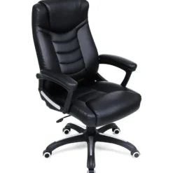 Parya Home - Ergonomische Bureaustoel - Kunststof - Zwart