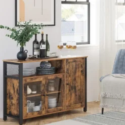 Parya Home Industrieel Dressoir – Keukenkast met 3 deuren