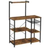 Parya Home - Keukenkast - Keukenrek - Industrieel - Hout - Bruin