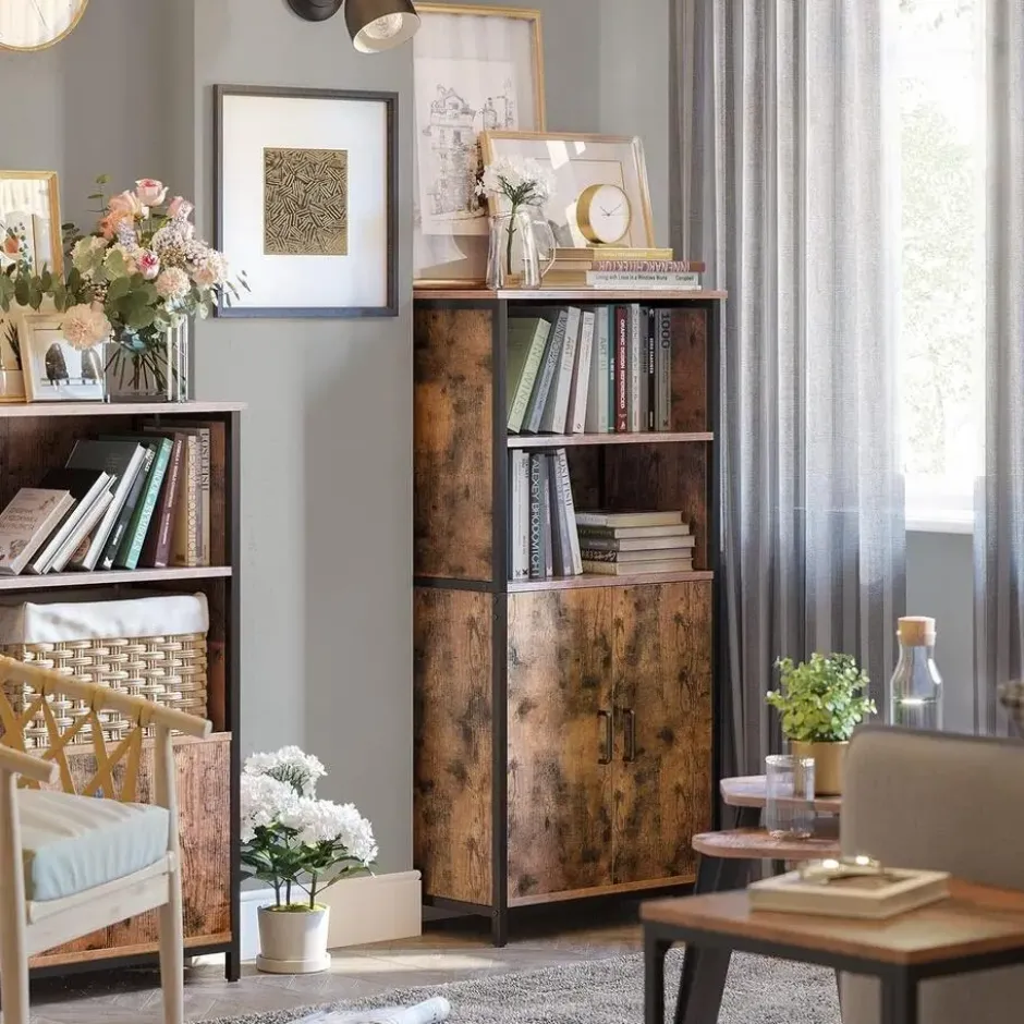 Parya Home Multifunctionele Boekenkast – Staande kast