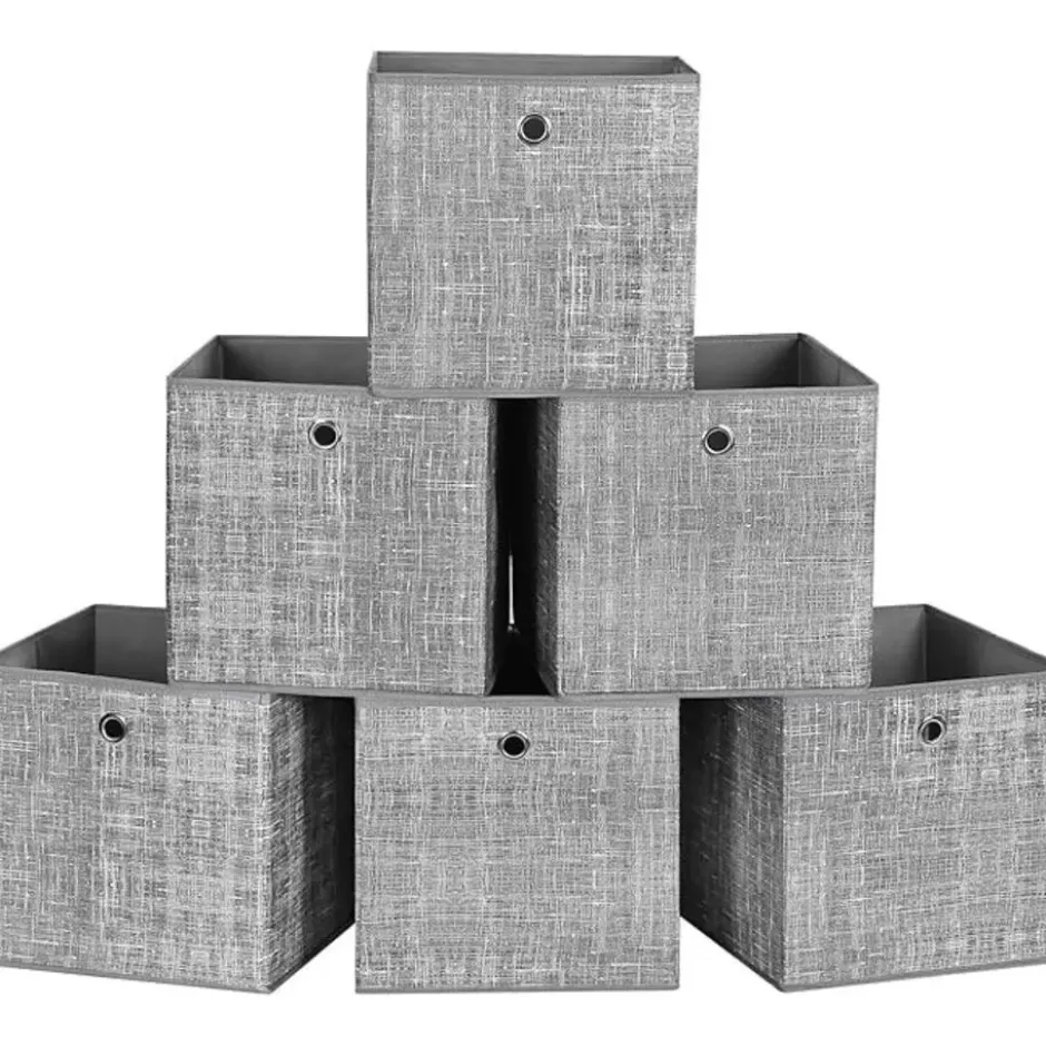 Parya Home Opvouwbare opbergdozen, 6 stuks