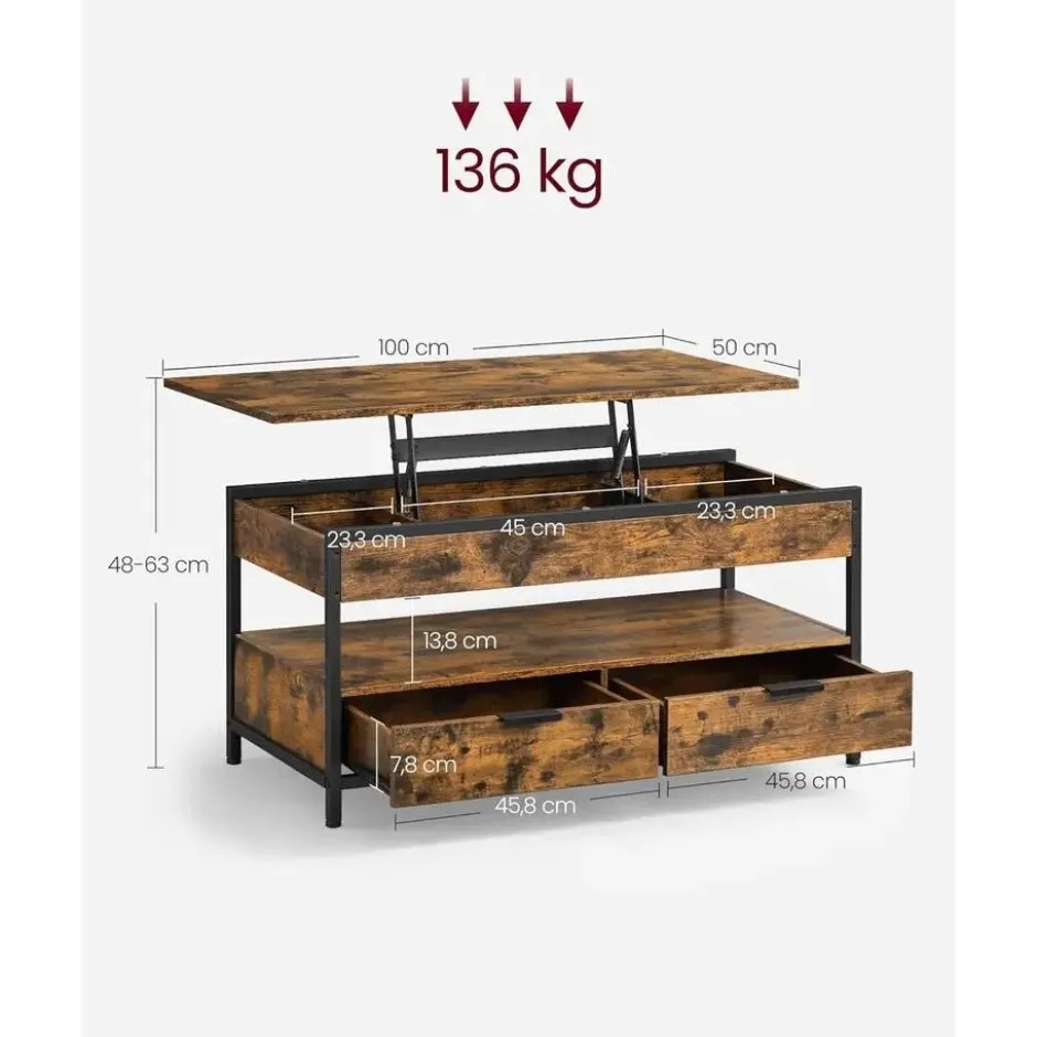 Parya Home Salontafel – Stijlvol, Functioneel en Praktisch